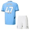 Manchester City Foden 47 Domácí 2024-25 - Dětské Fotbalové Dresy (S/S) Manchester City Foden 47 Domácí 2024-25 - Dětské Fotbalové Dresy (S/S)